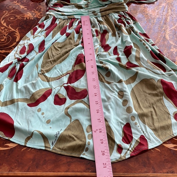 MARA HOFFMAN 100% silk jersey vacay dress SzM or coverup - Picture 6 of 7